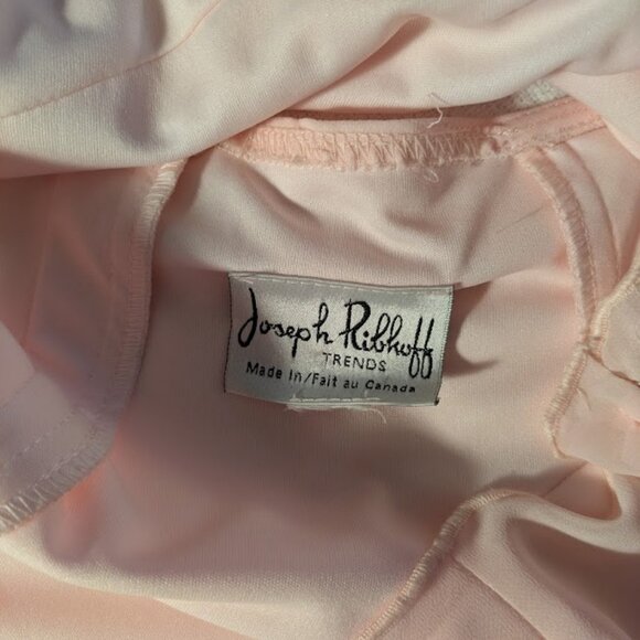 Ruffled Pink Chiffon Halter Top - Picture 4 of 8